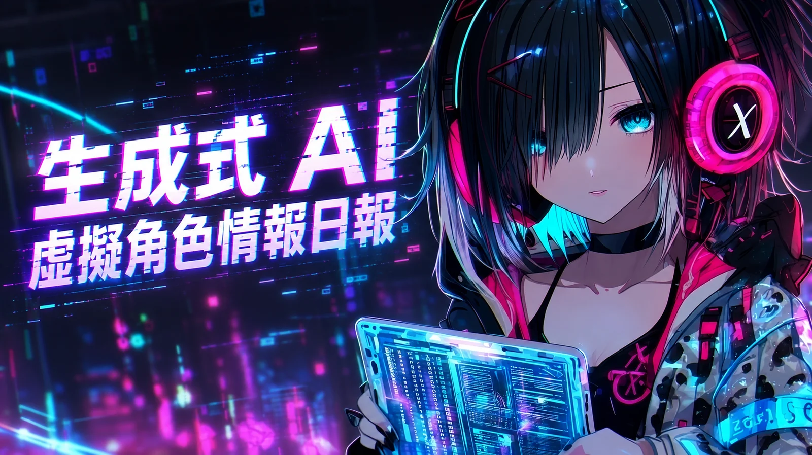 生成式 AI 虛擬角色情報日報 ✕ 四大子系統全自動矩陣